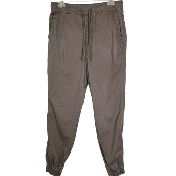 Sonoma Stretch Cotton Drawstring Jogger Pants in Taupe Men’s Sz S - Picture 1 of 6
